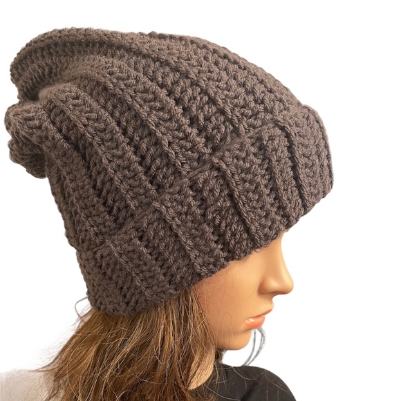 Accessories - Beanie knitted Hat, Hand made by me